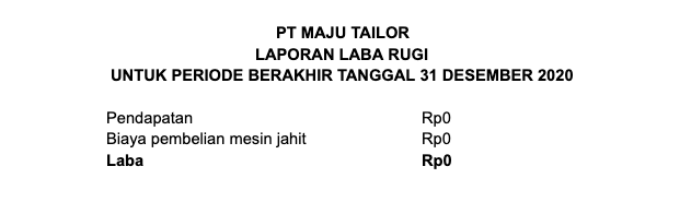 Contoh akuntansi cash basis